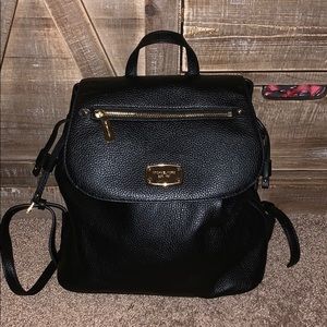 Micheal Kors leather mini backpack